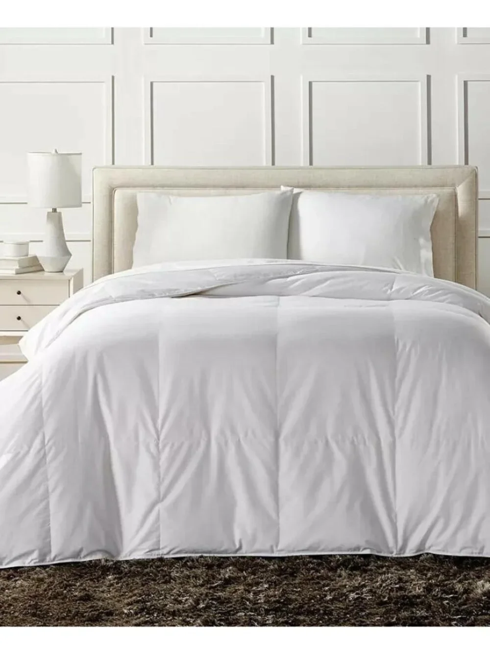 Charter Club White Down Lightweight Comforter Twin MSRP $330
